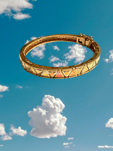 Angelic Trine Stone Bracelet