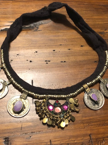 Romani Eye and the Djinn of Destined Way-- PICK YOUR (3) DJINN!!  Authentic Gypsy Necklace #1