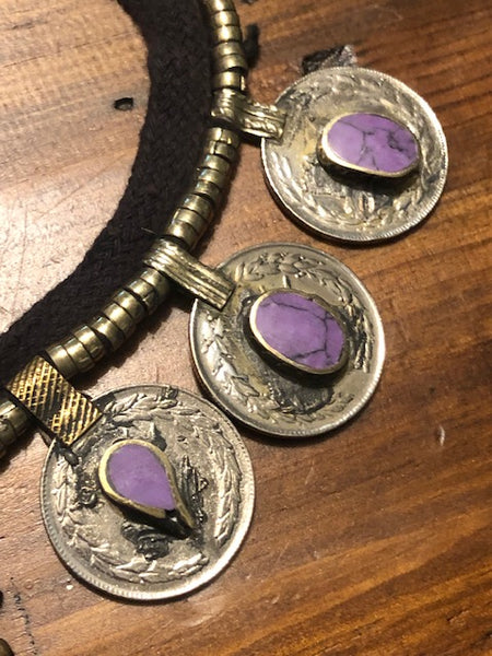 Romani Eye and the Djinn of Destined Way-- PICK YOUR (3) DJINN!!  Authentic Gypsy Necklace #1
