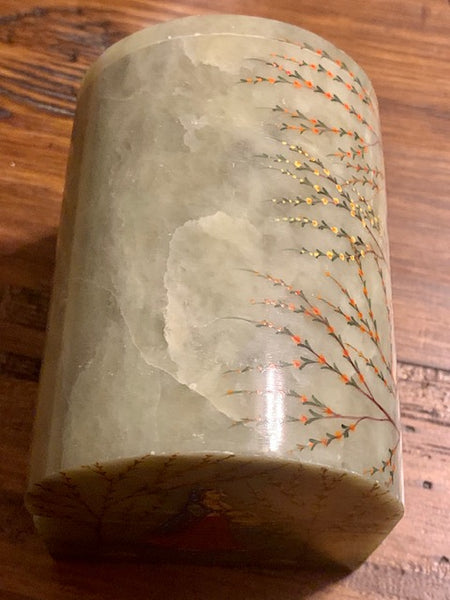 Solid Stone Box, Light Shade of Green:  The Crones Thrice and the Chamber of Life