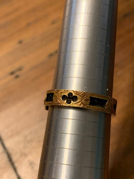 Victorian-Era 15K Gold Ring w/Authentic Hair of Christ: The Transcendence of All Times