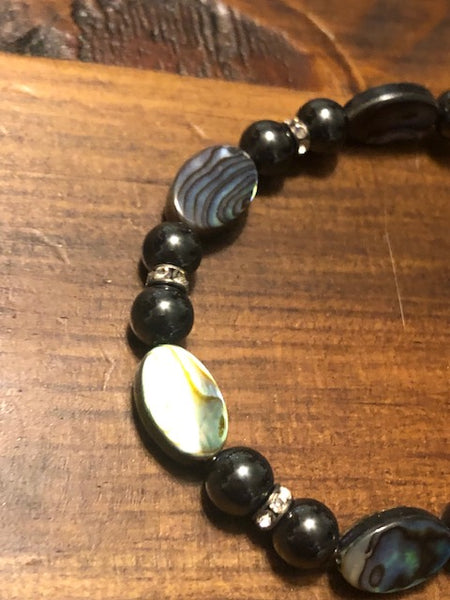 Abalone Bracelet, Grounded Mermaid Bracelet