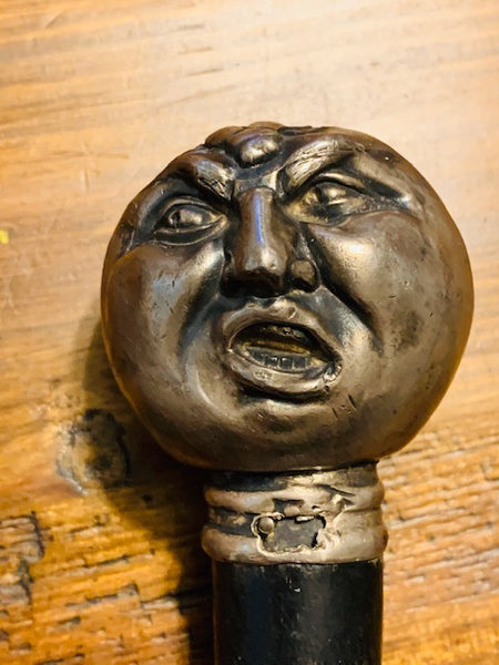 The Wizened One-- Solid Sterling Silver and Antique