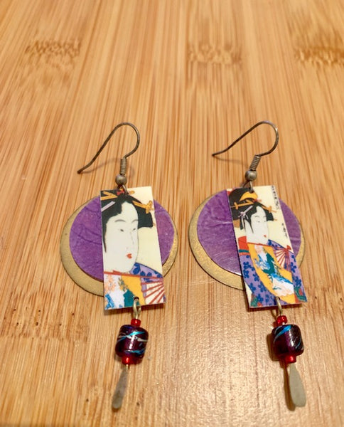 Asian Wealth Djinn Earrings