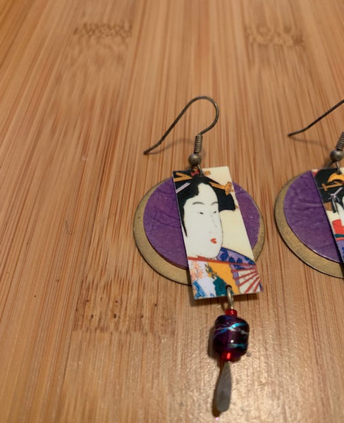 Asian Wealth Djinn Earrings
