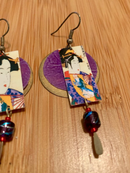 Asian Wealth Djinn Earrings