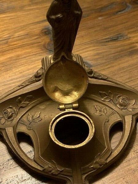Write Your Own Miracles!! Amazing Antique Figural Jesus Miracle Writer