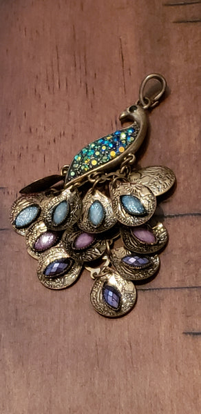 Beauty and Wealth Peacock Pendant, Youtube
