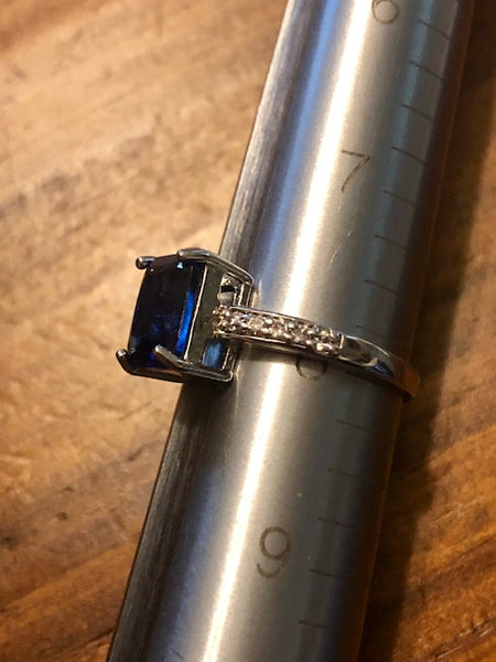 Atlantis Wealth, Costume Ring, Blue Stone