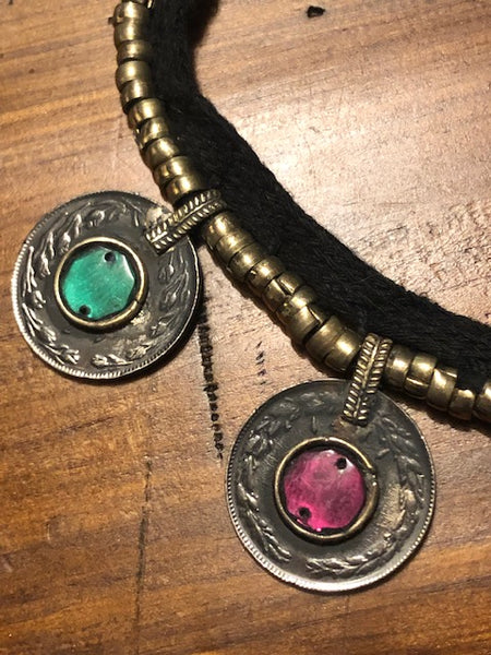 Romani Eye and the Djinn of Destined Way-- PICK YOUR (3) DJINN!!  Authentic Gypsy Necklace #2