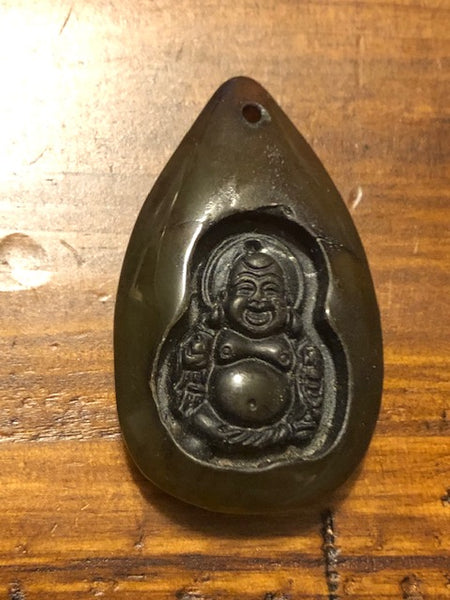 Omnipotent Buddha, All Stone Buddha Pendant
