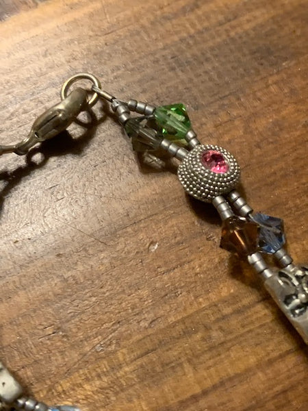 Multicolored Costume Bracelet:  Speak in Enochian