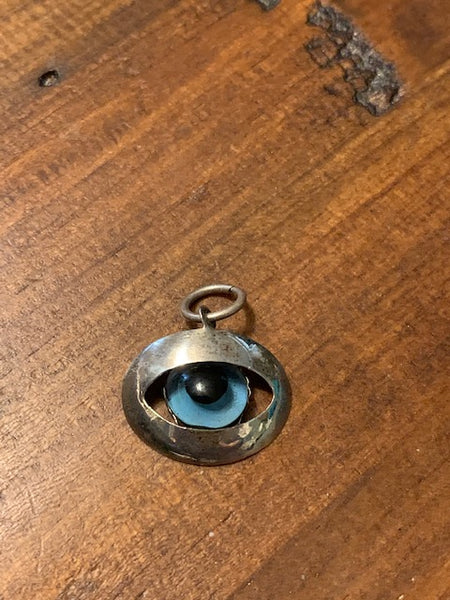 Sterling Silver Eye Pendant:  The Temple of the Eye