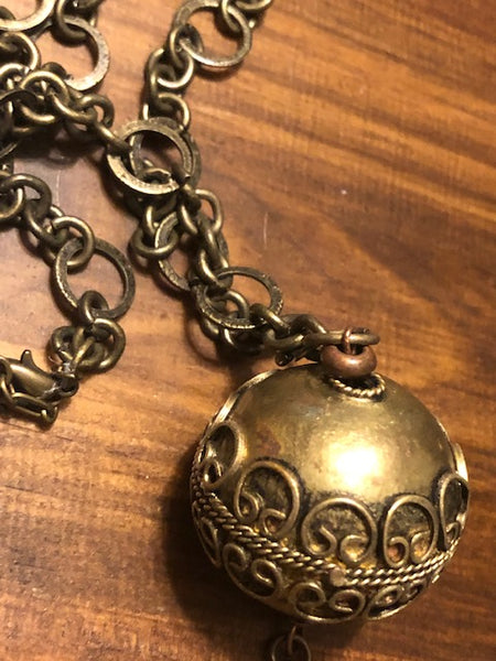 Vintage Necklace;  Castle of Djinn and a Dozen Djinn of Your Own