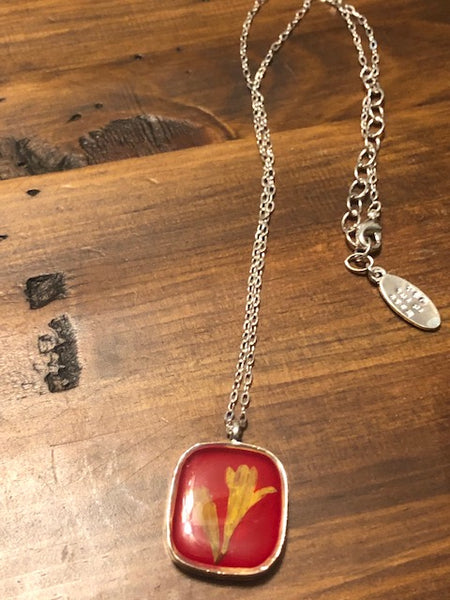 RED AND GOLD COSTUME NECKLACE,  BUILD AN EMPIRE:  WEALTH IN BUSINESS