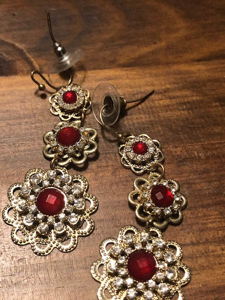 Red Stone Costume Earrings, Vampires: This Is What They Sound Like