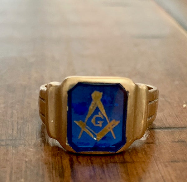 The Grecian Temple's 3rd Degree Masonic Blood Rite Ring