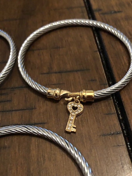 Lock 'Kem Down Key to Success Bracelet