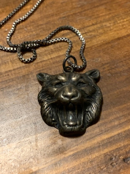 Costume Necklace w/a Lion Head:  Soft Kitty, Vamp Kitty, Purr, Purr, Purr