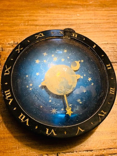Archangels By the Hour [Antique clock made w/ Bakelite and Glass]