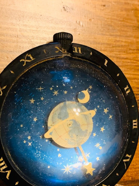 Archangels By the Hour [Antique clock made w/ Bakelite and Glass]
