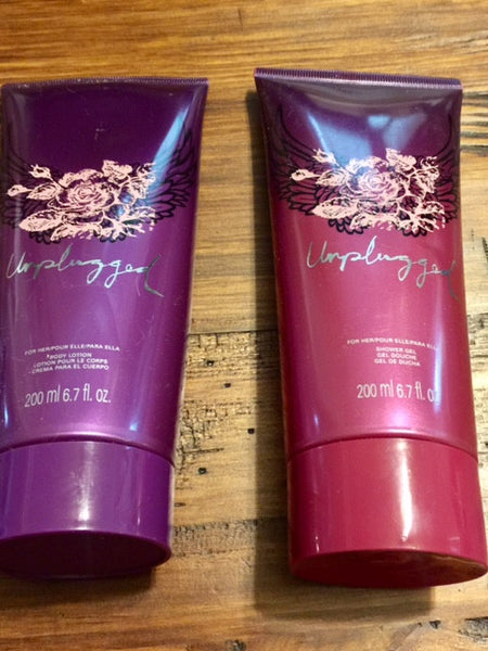 Unplugged lotion and shower gel