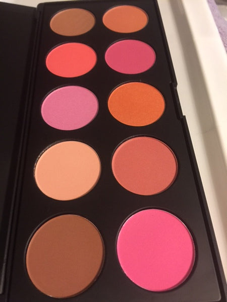 BH COSMETICS PROFESSIONAL BLUSH PALETTE