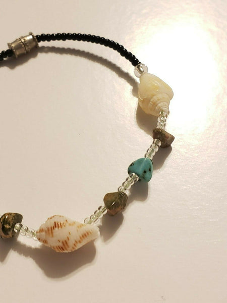 Costume Bracelet With Shells:  Three Mermaids of Beauty, Psychic Powers, and Abundance in All Things